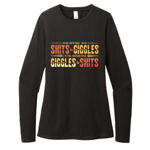 ItS All Shits And Giggles Sarcastic Funny Adult Humor Meme Tank Top Womens CVC Long Sleeve Shirt