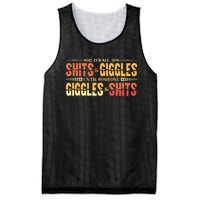 ItS All Shits And Giggles Sarcastic Funny Adult Humor Meme Tank Top Mesh Reversible Basketball Jersey Tank