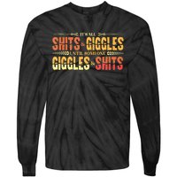 ItS All Shits And Giggles Sarcastic Funny Adult Humor Meme Tank Top Tie-Dye Long Sleeve Shirt