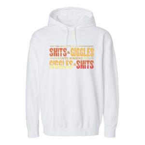 ItS All Shits And Giggles Sarcastic Funny Adult Humor Meme Tank Top Garment-Dyed Fleece Hoodie