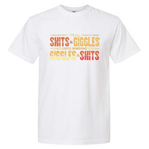 ItS All Shits And Giggles Sarcastic Funny Adult Humor Meme Tank Top Garment-Dyed Heavyweight T-Shirt