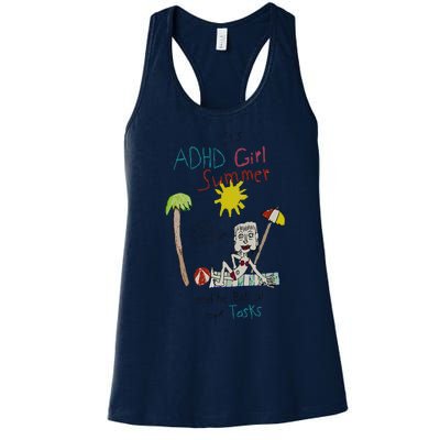 ItS Adhd Summer Women's Racerback Tank