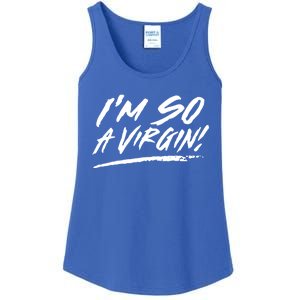 I Am So A Virgin Cute Gift Ladies Essential Tank