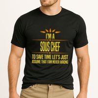 Im A Sous Chef Gift Cooling Performance Crew T-Shirt