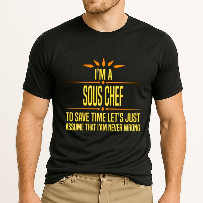 Im A Sous Chef Gift Cooling Performance Crew T-Shirt