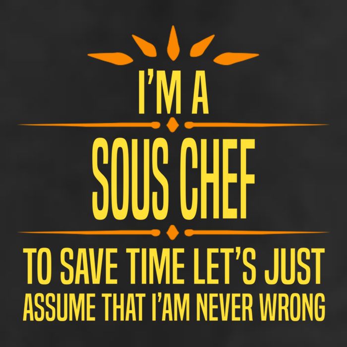 Im A Sous Chef Gift Adult Drive Performance Visor