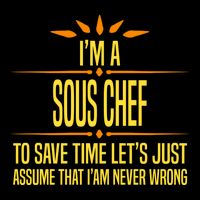 Im A Sous Chef Gift Cooling Performance Long Sleeve Crew