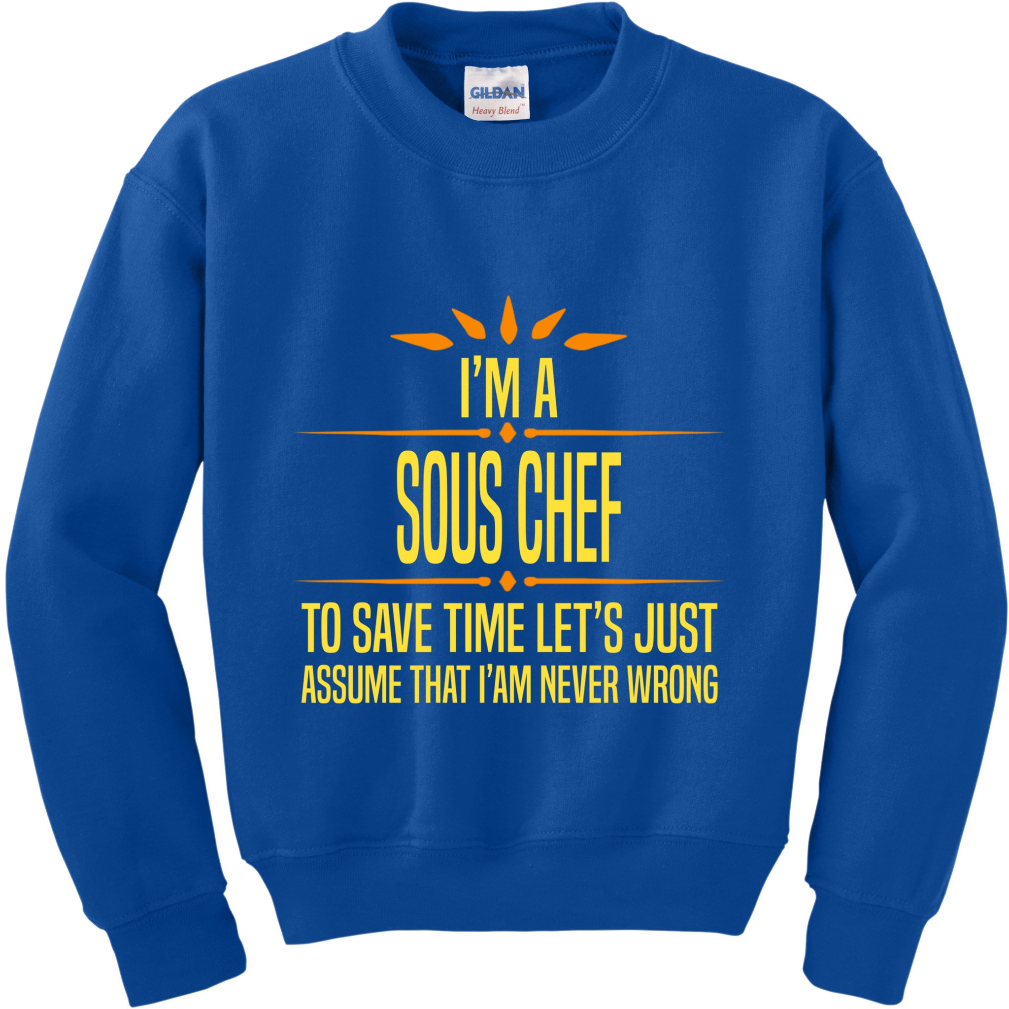 Im A Sous Chef Gift Kids Sweatshirt