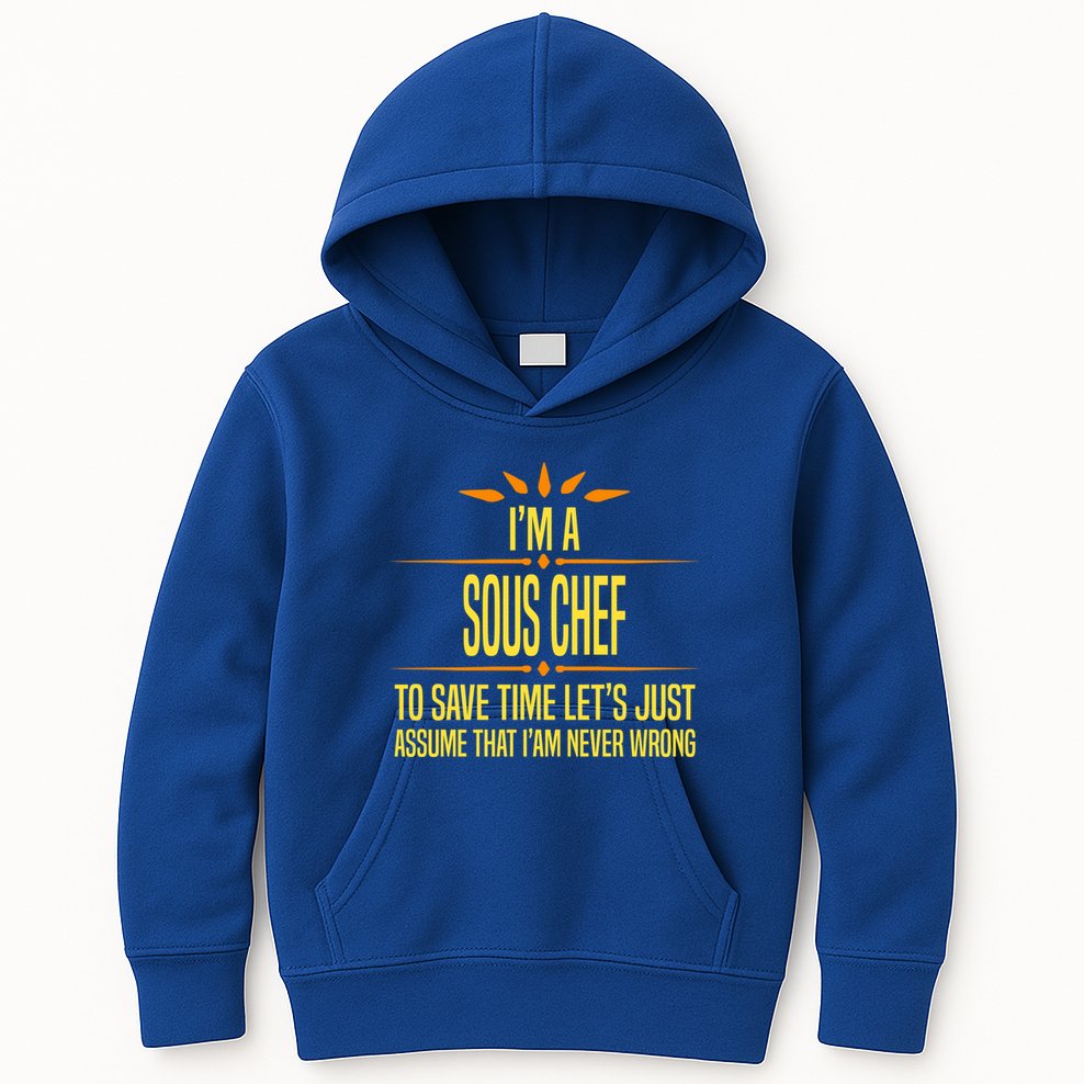 Im A Sous Chef Gift Kids Hoodie