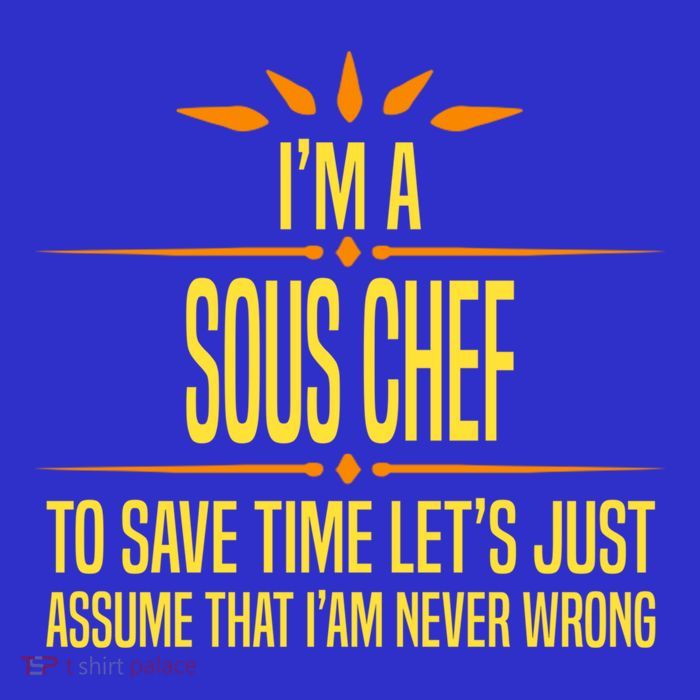 Im A Sous Chef Gift Kids T-Shirt