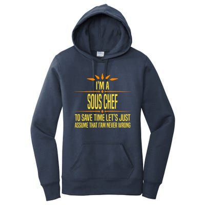 Im A Sous Chef Gift Women's Pullover Hoodie