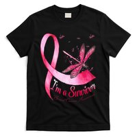 IM A Survivor Dragonfly Breast Cancer Awareness T-Shirt
