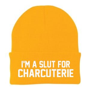 I’m A Slut For Charcuterie Knit Cap Winter Beanie