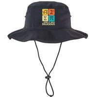 I Ate Some Pie And It Was Delicious Funny Pi Day Math Gifts Legacy Cool Fit Booney Bucket Hat