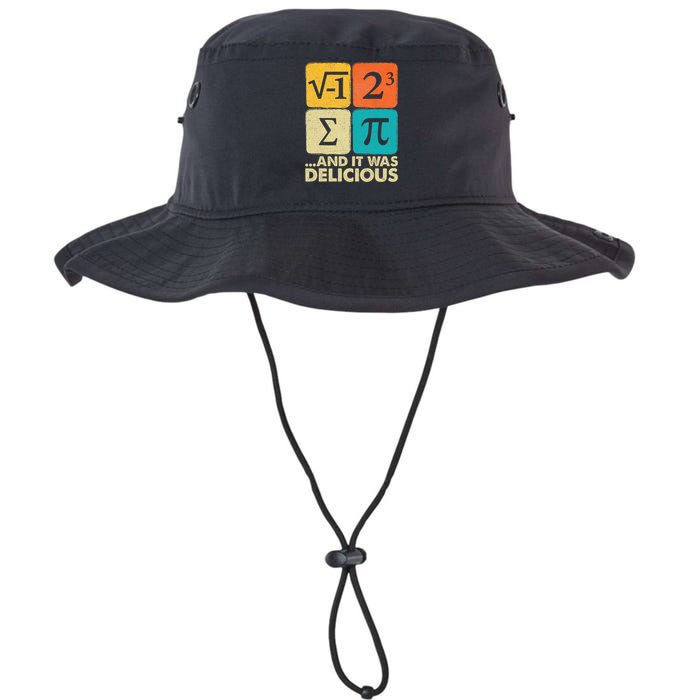 I Ate Some Pie And It Was Delicious Funny Pi Day Math Gifts Legacy Cool Fit Booney Bucket Hat