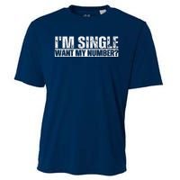 I Am Single Want My Number Vintage Cooling Performance Crew T-Shirt