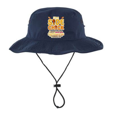 Im A Side Chick Funny Thanksgiving Dinner Bucket Hat