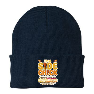 Im A Side Chick Funny Thanksgiving Dinner Beanie