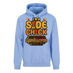 Im A Side Chick Funny Thanksgiving Dinner Unisex Surf Hoodie