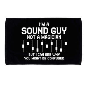 Im A Sound Guy Audio Engineer Tonmeister Mixer Gift Microfiber Hand Towel