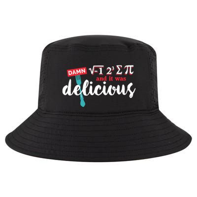 I Ate Some Pie And It Was Delicious Math Ate Sum Pi Day Gift Cool Comfort Performance Bucket Hat