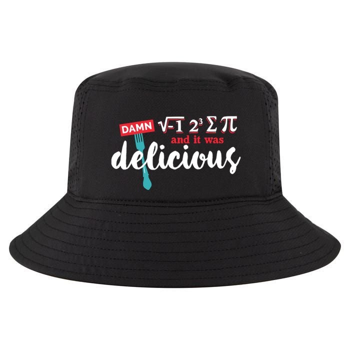 I Ate Some Pie And It Was Delicious Math Ate Sum Pi Day Gift Cool Comfort Performance Bucket Hat
