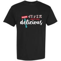 I Ate Some Pie And It Was Delicious Math Ate Sum Pi Day Gift Garment-Dyed Heavyweight T-Shirt