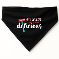 I Ate Some Pie And It Was Delicious Math Ate Sum Pi Day Gift USA-Made Doggie Bandana