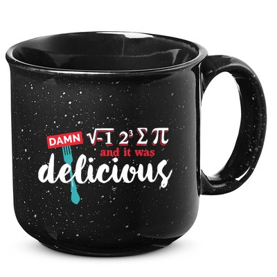 I Ate Some Pie And It Was Delicious Math Ate Sum Pi Day Gift 15oz Campfire Ceramic Mug