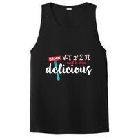 I Ate Some Pie And It Was Delicious Math Ate Sum Pi Day Gift PosiCharge Competitor Tank