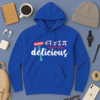 I Ate Some Pie And It Was Delicious Math Ate Sum Pi Day Gift Hoodie