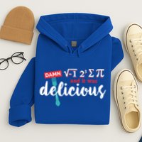 I Ate Some Pie And It Was Delicious Math Ate Sum Pi Day Gift Hoodie