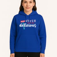 I Ate Some Pie And It Was Delicious Math Ate Sum Pi Day Gift Hoodie