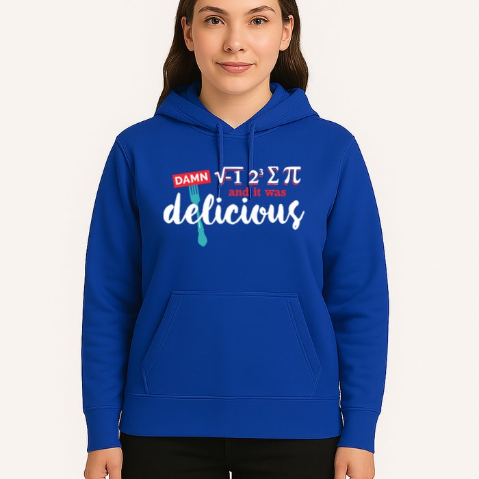 I Ate Some Pie And It Was Delicious Math Ate Sum Pi Day Gift Hoodie