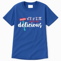 I Ate Some Pie And It Was Delicious Math Ate Sum Pi Day Gift Tall T-Shirt