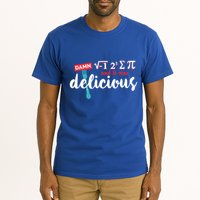 I Ate Some Pie And It Was Delicious Math Ate Sum Pi Day Gift Tall T-Shirt
