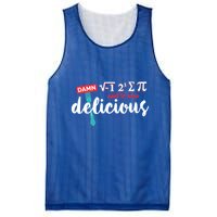 I Ate Some Pie And It Was Delicious Math Ate Sum Pi Day Gift Mesh Reversible Basketball Jersey Tank