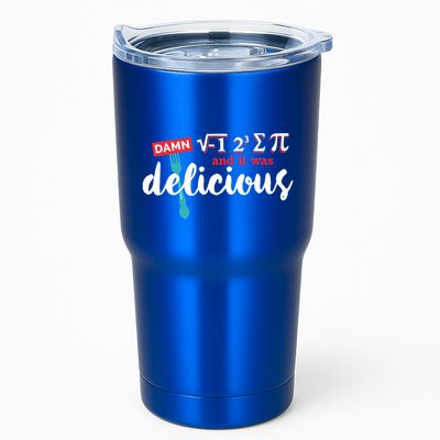 I Ate Some Pie And It Was Delicious Math Ate Sum Pi Day Gift Tumbler