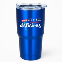 I Ate Some Pie And It Was Delicious Math Ate Sum Pi Day Gift Tumbler