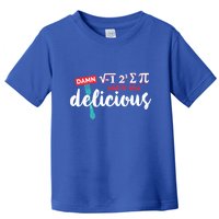 I Ate Some Pie And It Was Delicious Math Ate Sum Pi Day Gift Toddler T-Shirt
