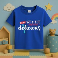I Ate Some Pie And It Was Delicious Math Ate Sum Pi Day Gift Toddler T-Shirt