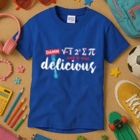 I Ate Some Pie And It Was Delicious Math Ate Sum Pi Day Gift Kids T-Shirt