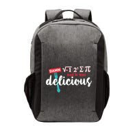 I Ate Some Pie And It Was Delicious Math Ate Sum Pi Day Gift Vector Backpack