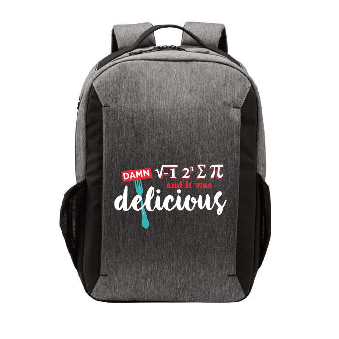 I Ate Some Pie And It Was Delicious Math Ate Sum Pi Day Gift Vector Backpack