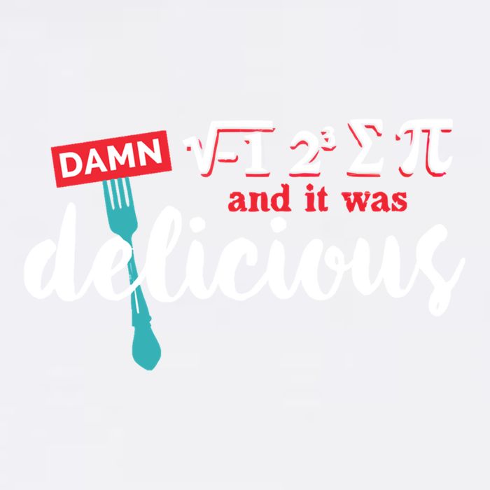 I Ate Some Pie And It Was Delicious Math Ate Sum Pi Day Gift Garment-Dyed Sweatshirt