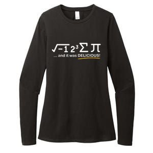 I Ate Some Pi Funny Pi Day & Math Lover Gift Womens CVC Long Sleeve Shirt