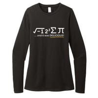 I Ate Some Pi Funny Pi Day & Math Lover Gift Womens CVC Long Sleeve Shirt