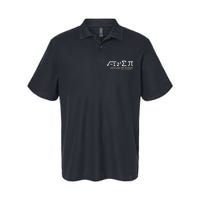 I Ate Some Pi Funny Pi Day & Math Lover Gift Softstyle Adult Sport Polo