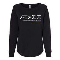 I Ate Some Pi Funny Pi Day & Math Lover Gift Womens California Wash Sweatshirt