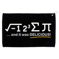 I Ate Some Pi Funny Pi Day & Math Lover Gift Grommeted Golf Towel